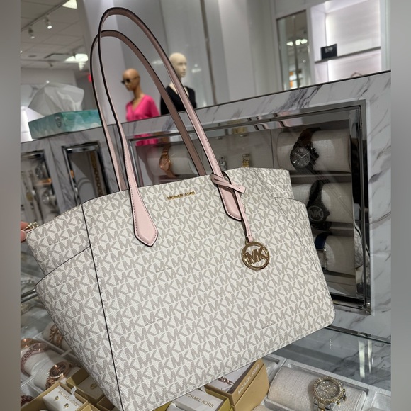 MICHAEL KORS Marilyn Medium Signature Logo Tote Bag - Picture 3 of 8